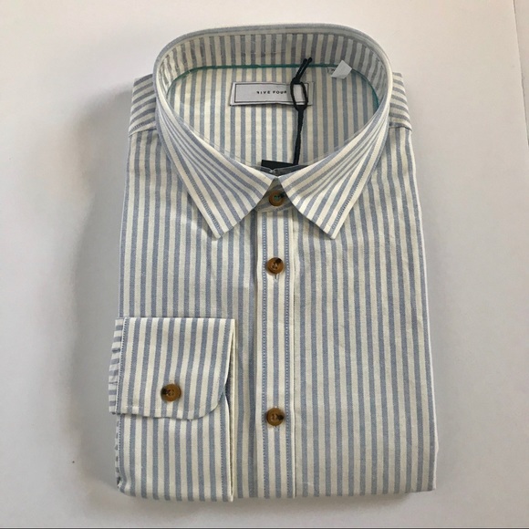 NWT Five Four Collection Men’s Dress Shirt XL - Picture 1 of 3